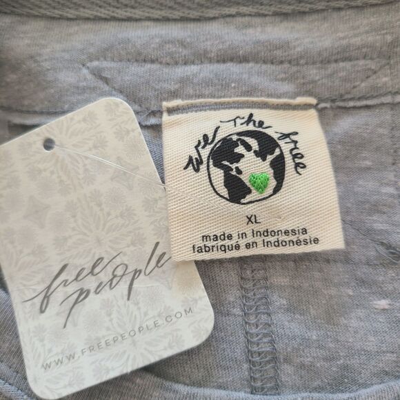 NWT We The Free Paris Tunic Gray Size XL - Picture 4 of 8